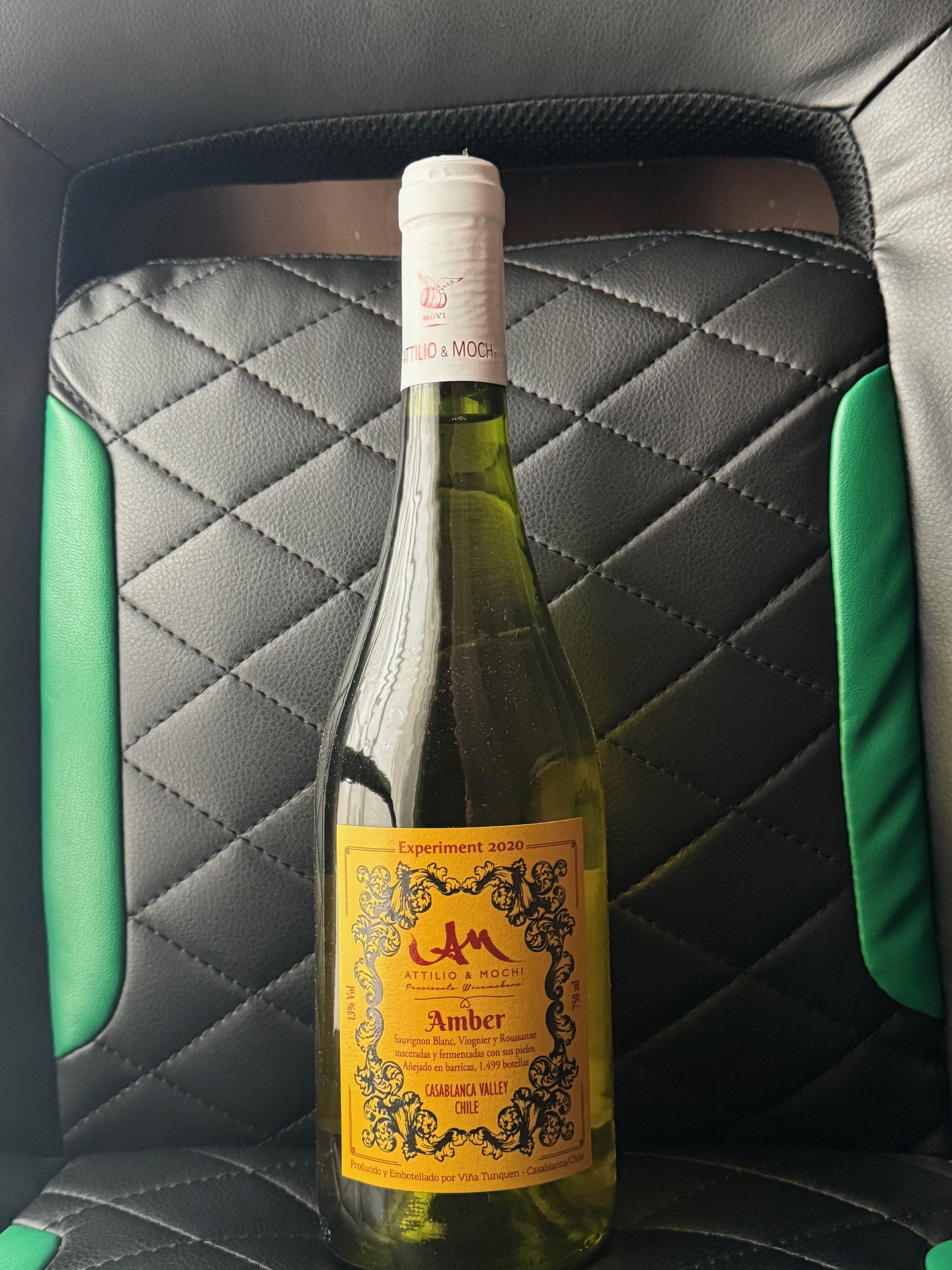 アンバー 2020 オレンジワイン チリ カサブランカバレー